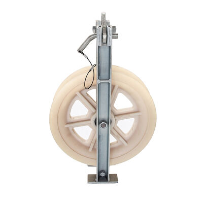 Aluminum Wheel Material Stringing Blocks with Nylon Sheave for 220V 380V Voltage Power Line Applications