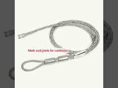 Mesh sock joints for conductor