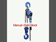 Manual chain block
