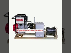 3T gasoline shaft drive fast winch