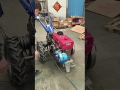 walking tractor cable pulling winch