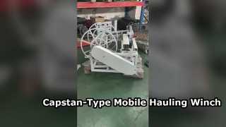Treuil de transport mobile de type cabestan