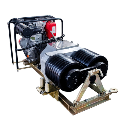 Double Capstan Cable Pulling Winch 18KN 40KN Cable Drum Winch