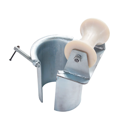 Cable Pulling Rollers Protecting Tackle Single Wheel Pulley