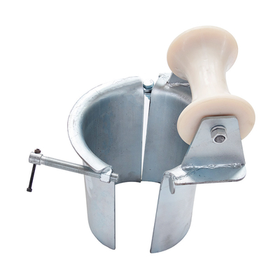 Cable Pulling Rollers Protecting Tackle Single Wheel Pulley