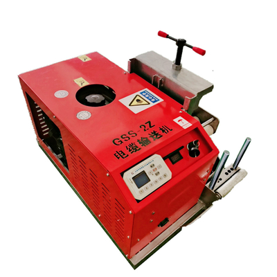 Tunnels Bridges Cable Conveyor 120mm Diameter Cable Pusher Machine