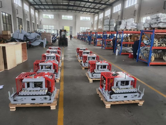 Diesel Engine Cable Conveyor Machine ISO Cable Pushing Machine