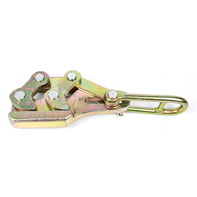 Double Jaws Earth Wire Grip Puller 10KN 20KN 30KN Wire Rope Grips
