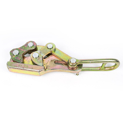 Double Jaws Earth Wire Grip Puller 10KN 20KN 30KN Wire Rope Grips