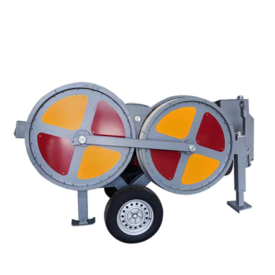 35KN 40KN Hydraulic Cable Tensioner Bullwheel With Wearproof MC Nylon Lining Segments