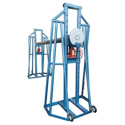Ordinary Hydraulic Cable Drum Stand 100KN Cable Drum Jack 10 Ton