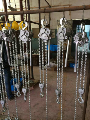 Magnesium Aluminum Alloy Chain Lever Hoist 7.5KN 15KN 30KN 40KN 60KN