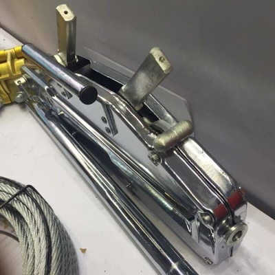 800kg 1600kg Wire Rope Winch Tirfor Hand Wrenching Tackle Block Tirfor Griphoist