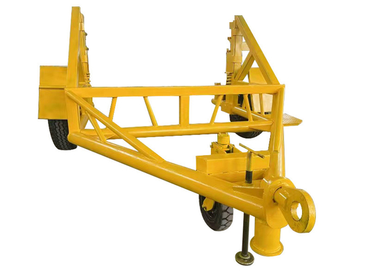 50KN 80KN Hydraulic Cable Trailer Hydraulic Cable Drum Trailer