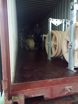 Large Diameter Conductor Pulley Block 20KN 40KN 60KN Rated Load