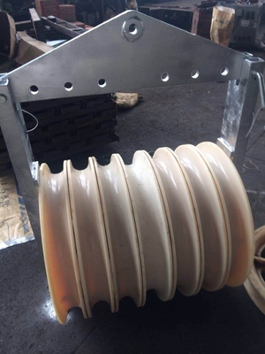 Large Diameter Conductor Pulley Block 20KN 40KN 60KN Rated Load