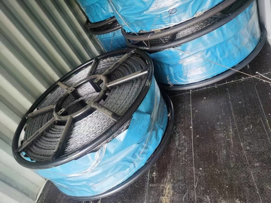 Heavy Loads Pilot Wire Rope Anti Twist Wire Rope Square Non Rotating Wire Rope