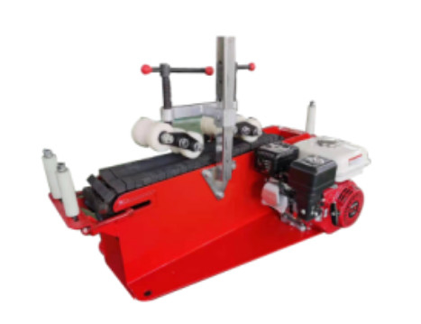5.5KW Cable Conveyor 3.5Kn Transmission Force Cable Pusher Machine