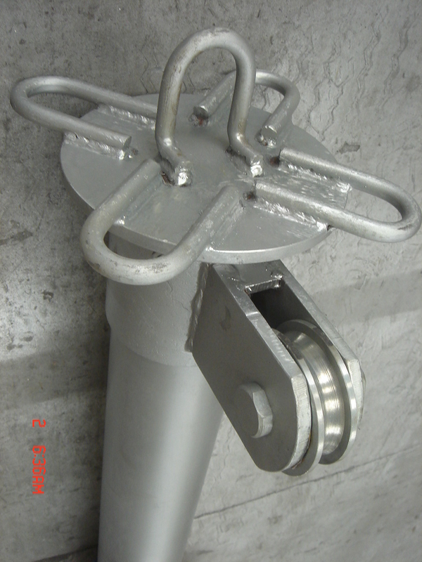 Construction Tower Small Holding Rod 14.5KN-35KN Permissible Axial Load