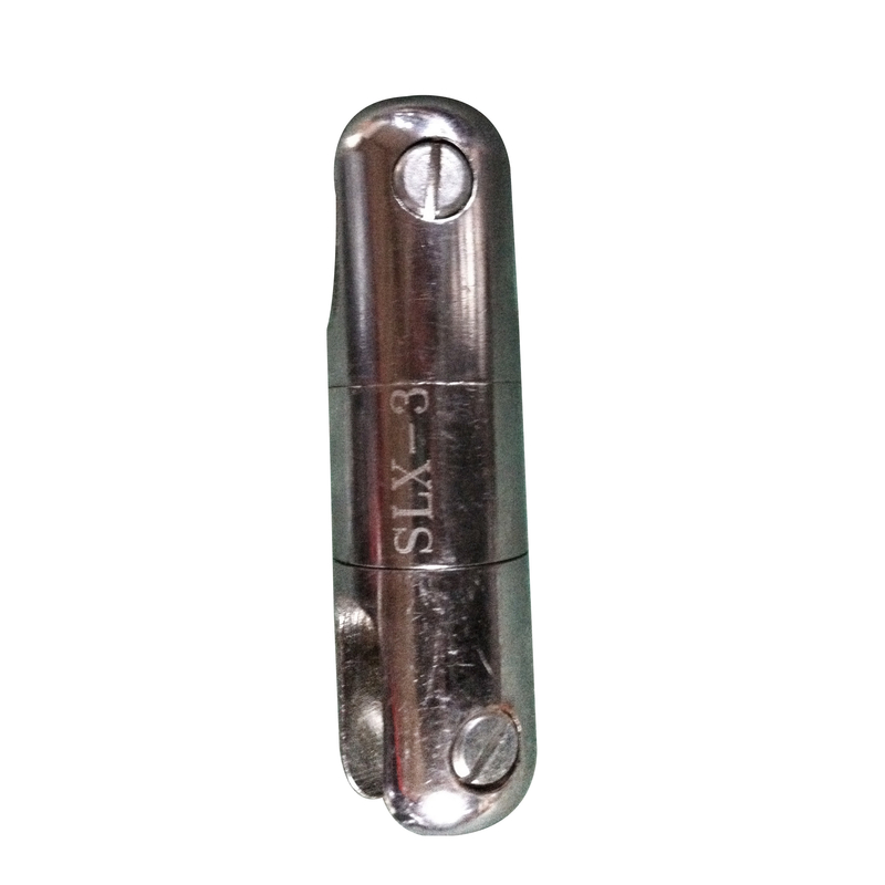High Strength Conductor Pulling Swivel With Connecting Wire Rope And Mesh Connector