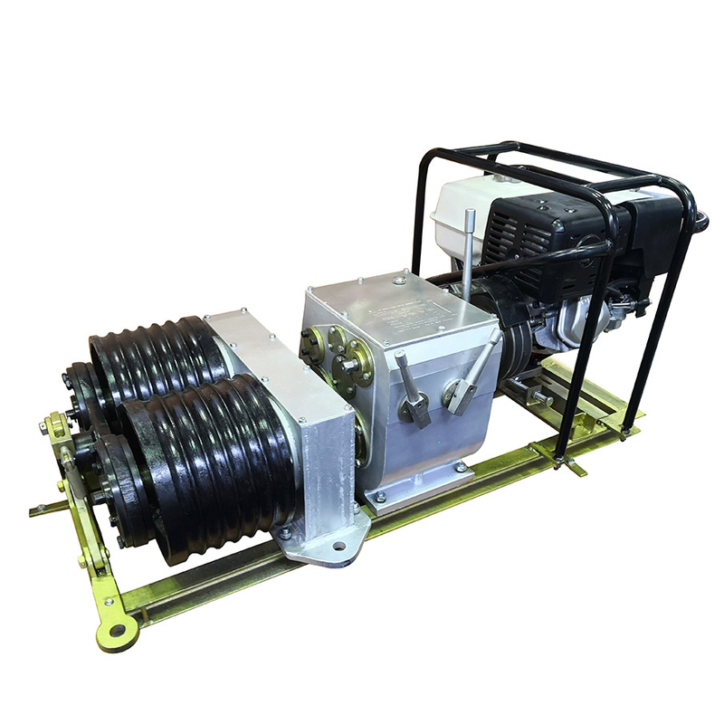 Double Capstan Winch 40kn Diesel Cable Pulling Winch 3000kgs-8000kgs