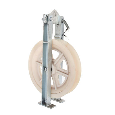 Durable Stringing Blocks with 1 Ton To 50 Tons Pulling Capacity and Polished Finish for Power Applications