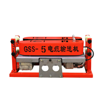 20mm-190mm Cable Conveyor With Motor 8Kn Cable Pushing Machine
