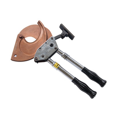 Isolierte Leiter-Ratschette Drahtschneider 90 mm Aluminium-Stahlkabel-Ratschette